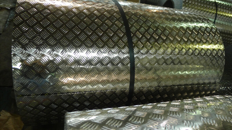 Aluminum Tread Coil Metal coils Aluminum Sheet/coils textured coil, chequered aluminum coil